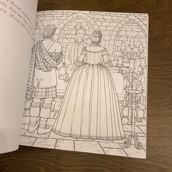 Official Outlander Coloring Book - Picture 3 of 8